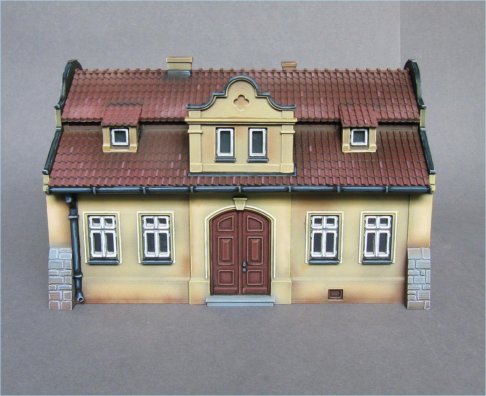 Wargaming Terrain Village Manor Various Scales Historical Wargaming (US tariffs are pre-paid by us)