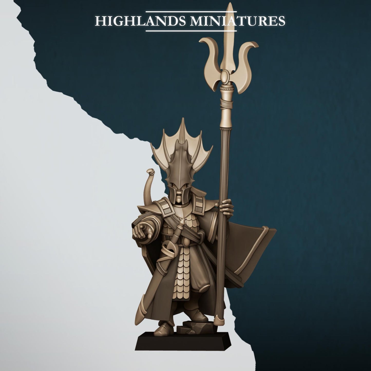 Aegean Elf Lord of the Sea Highland Miniatures Hero Various Scales (US tariffs are pre-paid by us)