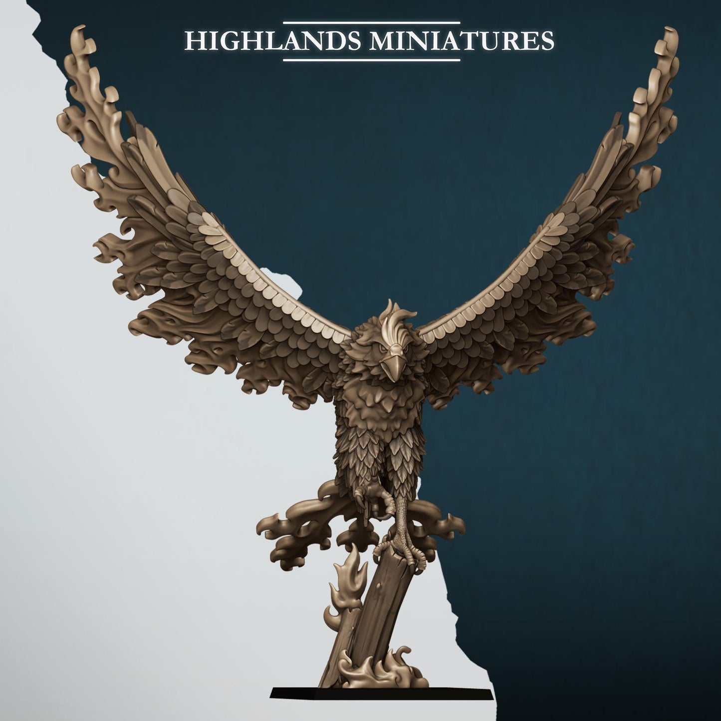 Fantasy Wargaming Aegean Elves Fenix Fire and Ice with Lord Highland Miniatures Hero Various Scales