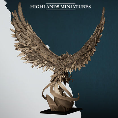 Fantasy Wargaming Aegean Elves Fenix Fire and Ice with Lord Highland Miniatures Hero Various Scales