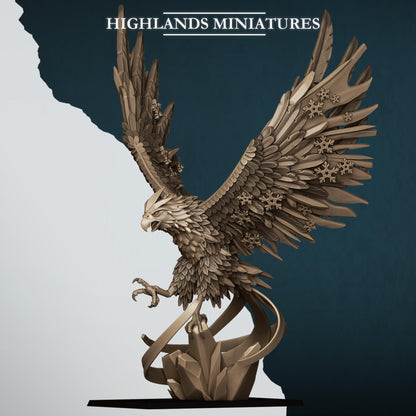 Fantasy Wargaming Aegean Elves Fenix Fire and Ice with Lord Highland Miniatures Hero Various Scales