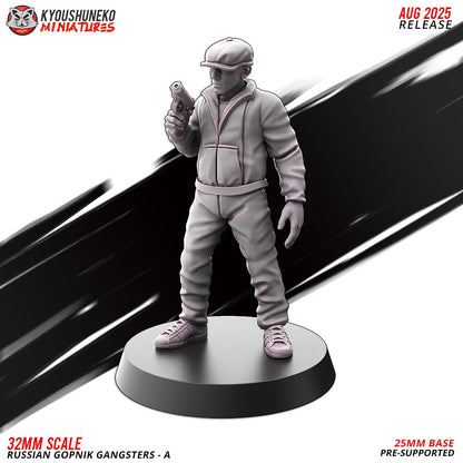 Modern Warfare Post Apocalyptic Russian Gopnik Gangsters Set (12 models) Various Scales Historical Wargaming (US tariffs are pre-paid by us)