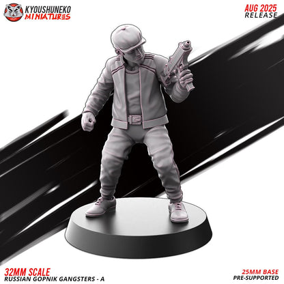 Modern Warfare Post Apocalyptic Russian Gopnik Gangsters Set (12 models) Various Scales Historical Wargaming (US tariffs are pre-paid by us)