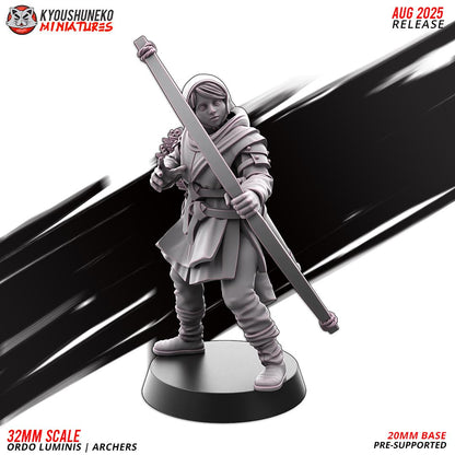 Ancient Chinese Cathay Ordo Luminis Archers Unit (10 models) Various Scales Historical Wargaming (US tariffs are pre-paid by us)