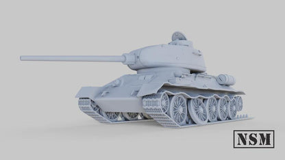 WWII Soviet Destroyed T34/85 Tank Various Scales Historical Wargaming (US tariffs are pre-paid by us)