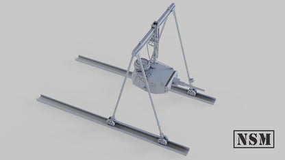 WWII German Tank Crane Various Scales Historical Wargaming (US tariffs are pre-paid by us)