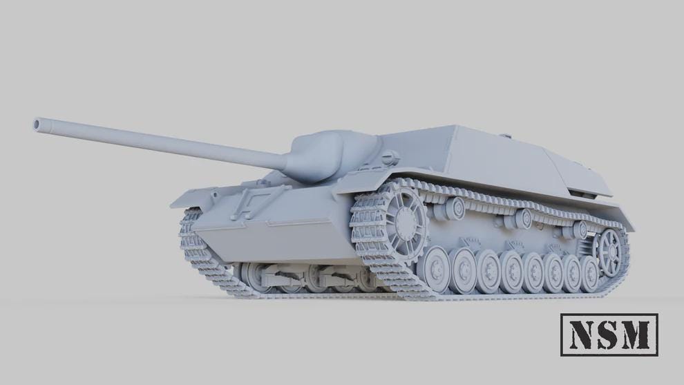 WWII German Jagdpanzer IV 7.5cm Pak L70 Tank Destroyer Various Scales Historical Wargaming (US tariffs are pre-paid by us)
