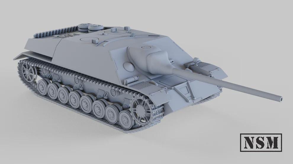 WWII German Jagdpanzer IV 7.5cm Pak L70 Tank Destroyer Various Scales Historical Wargaming (US tariffs are pre-paid by us)