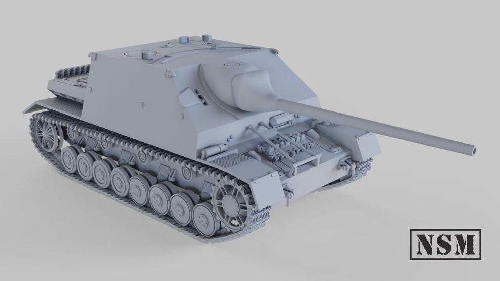 WWII German Jagdpanzer IV 7.5cm Pak L70 Tank Destroyer Various Scales Historical Wargaming (US tariffs are pre-paid by us)