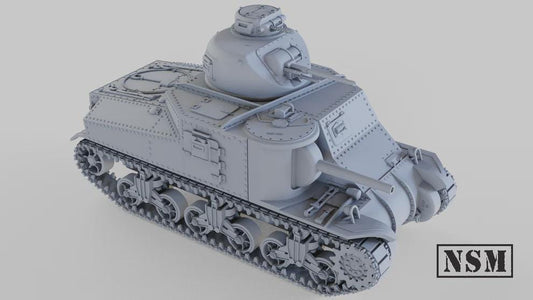 WWII US M3 and M3A1 M3A2 Lee Tank (1 model) Various Scales Historical Wargaming (US tariffs are pre-paid by us)