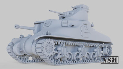 WWII US M3 and M3A1 M3A2 Lee Tank (1 model) Various Scales Historical Wargaming (US tariffs are pre-paid by us)