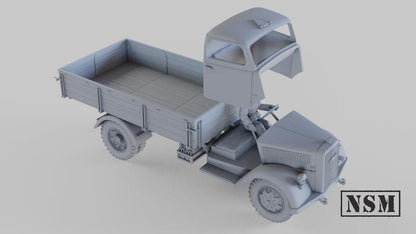 WWII German Opel Blitz (1 model) Various Scales Historical Wargaming (US tariffs are pre-paid by us)