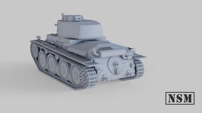 WWII German Panzer 38(t) Tank Various Scales Historical Wargaming (US tariffs are pre-paid by us)