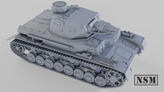 WWII German Panzer IV Ausf D Various Scales Historical Wargaming (US tariffs are pre-paid by us)