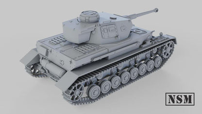 WWII German Panzer IV Ausf F2 Various Scales Historical Wargaming (US tariffs are pre-paid by us)
