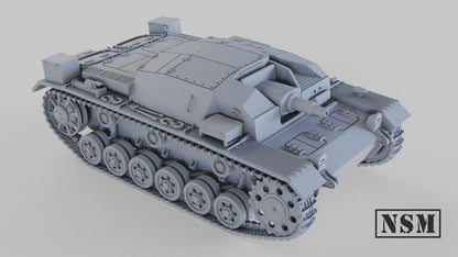 WWII German Stug III Ausf A Assault Gun Various Scales Historical Wargaming (US tariffs are pre-paid by us)