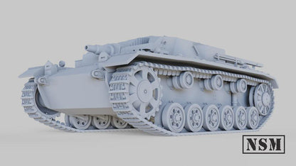 WWII German Stug III Ausf A Assault Gun Various Scales Historical Wargaming (US tariffs are pre-paid by us)