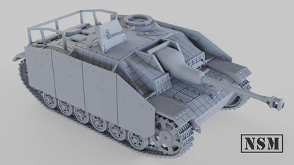 WWII German Stug III Ausf G Waffle Pattern Zimmerit Assault Gun Various Scales Historical Wargaming (US tariffs are pre-paid by us)