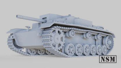 WWII German Stug III Flammenwerfer Assault Gun Various Scales Historical Wargaming (US tariffs are pre-paid by us)