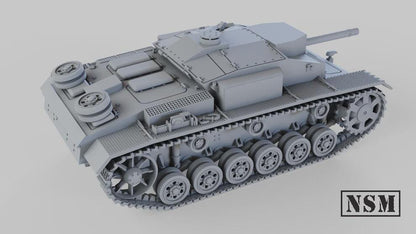 WWII German Stug III Flammenwerfer Assault Gun Various Scales Historical Wargaming (US tariffs are pre-paid by us)