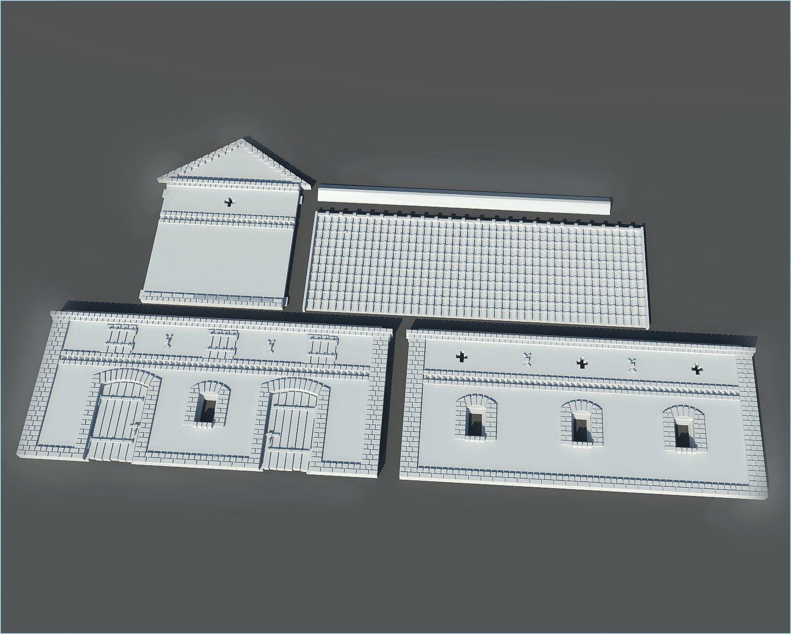 Wargaming Terrain Village Livestock Building Various Scales Historical Wargaming (US tariffs are pre-paid by us)