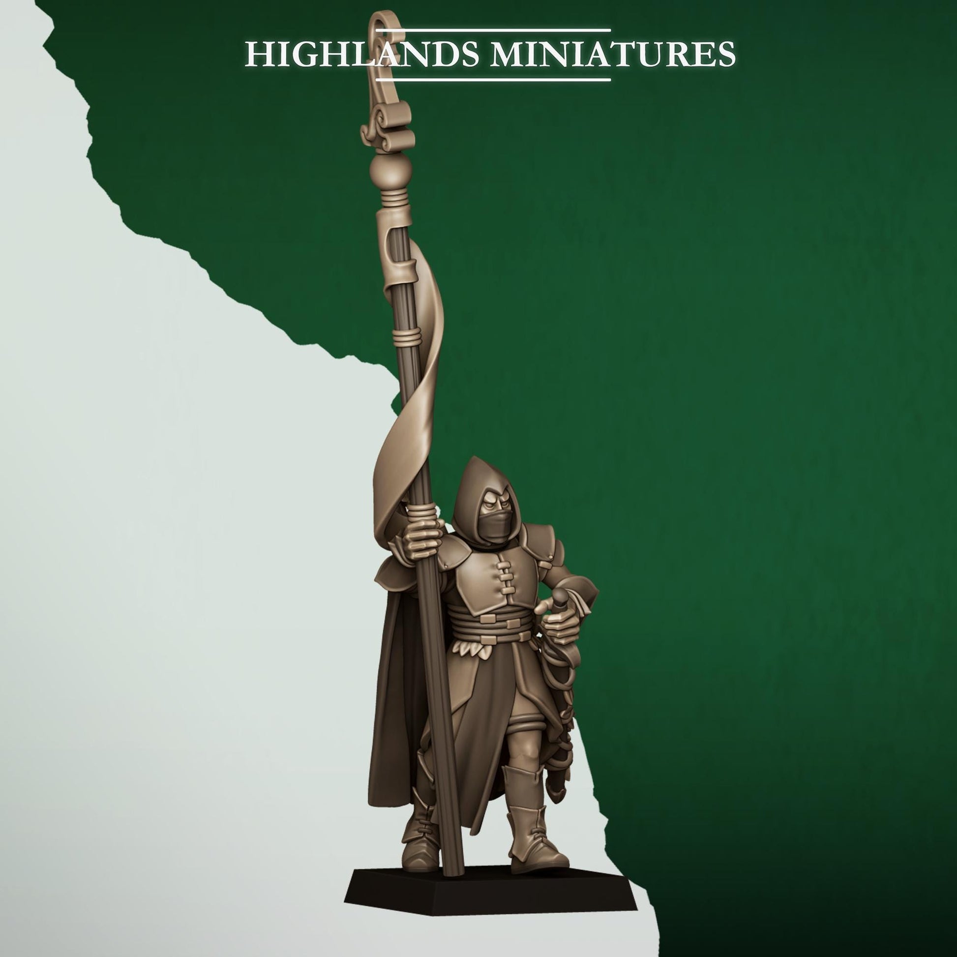 Fantasy Wargaming Feral Elves Archers Unit with Command Group 10 models Highland Miniatures Various Scales (US tariffs are pre-paid by us)