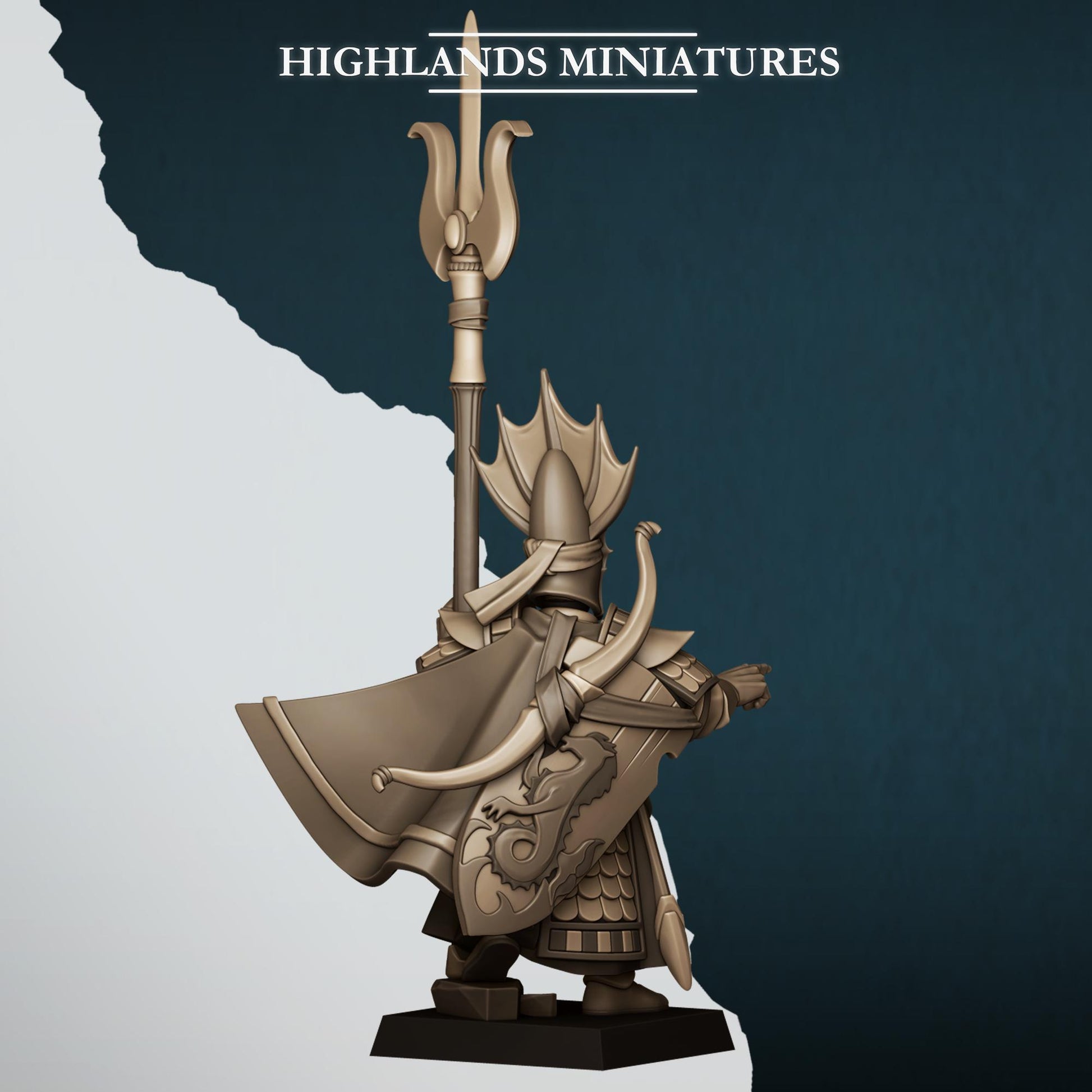 Aegean Elf Lord of the Sea Highland Miniatures Hero Various Scales (US tariffs are pre-paid by us)