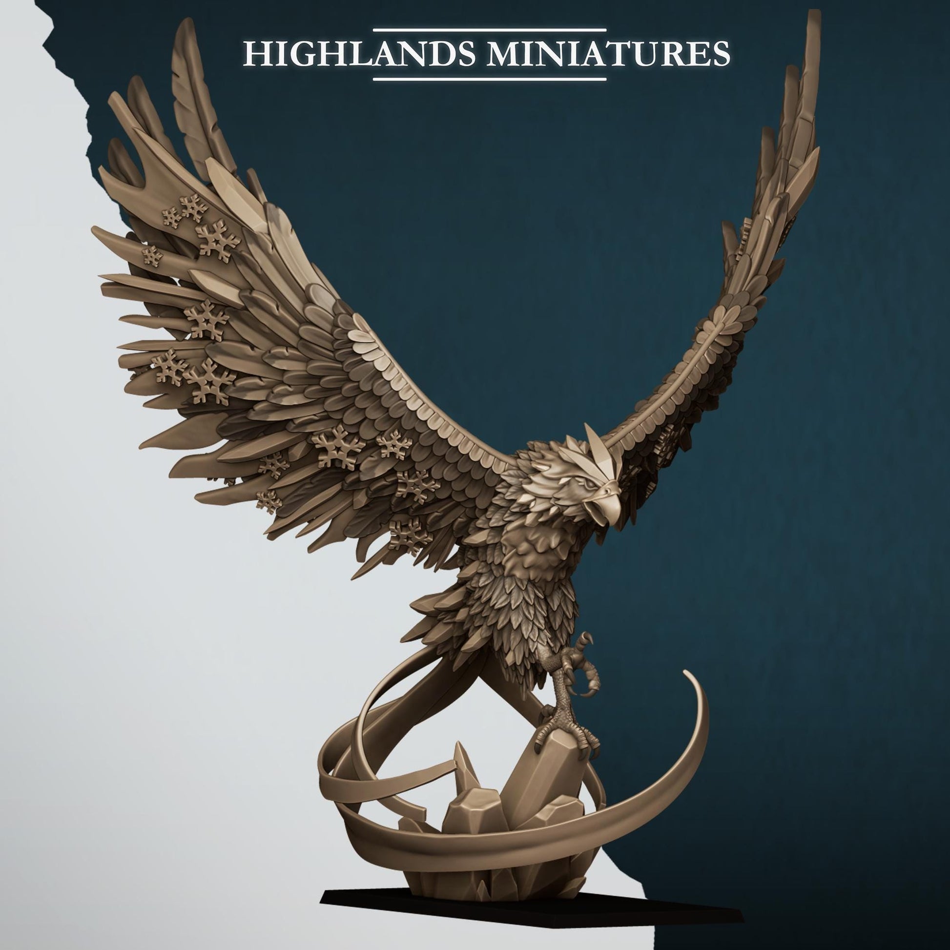 Fantasy Wargaming Aegean Elves Fenix Fire and Ice with Lord Highland Miniatures Hero Various Scales
