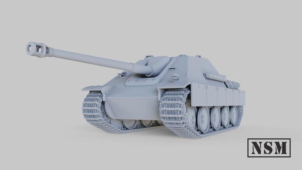 WWII German Jagdpanther G2 Tank Destroyer Various Scales Historical Wargaming (US tariffs are pre-paid by us)