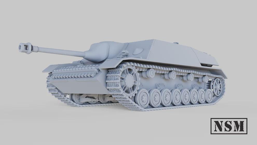 WWII German Jagdpanzer IV 7.5cm Pak L48 Tank Destroyer Various Scales Historical Wargaming (US tariffs are pre-paid by us)