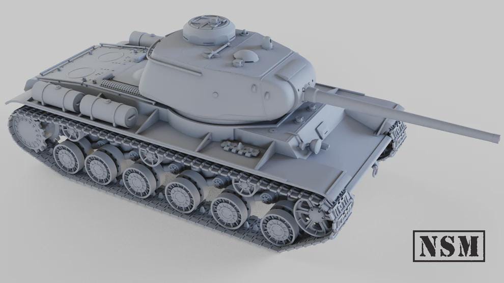 WWII Soviet KV 85 Tank Various Scales Historical Wargaming (US tariffs are pre-paid by us)
