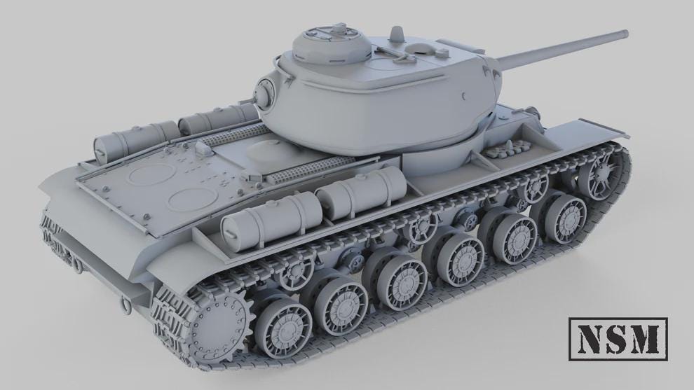 WWII Soviet KV 85 Tank Various Scales Historical Wargaming (US tariffs are pre-paid by us)