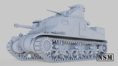 WWII US M3A3 and M3A5 Lee Tank (1 model) Various Scales Historical Wargaming (US tariffs are pre-paid by us)