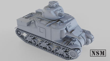 WWII US M3A3 and M3A5 Lee Tank (1 model) Various Scales Historical Wargaming (US tariffs are pre-paid by us)