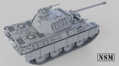 WWII German Panther Ausf A Various Scales Historical Wargaming (US tariffs are pre-paid by us)