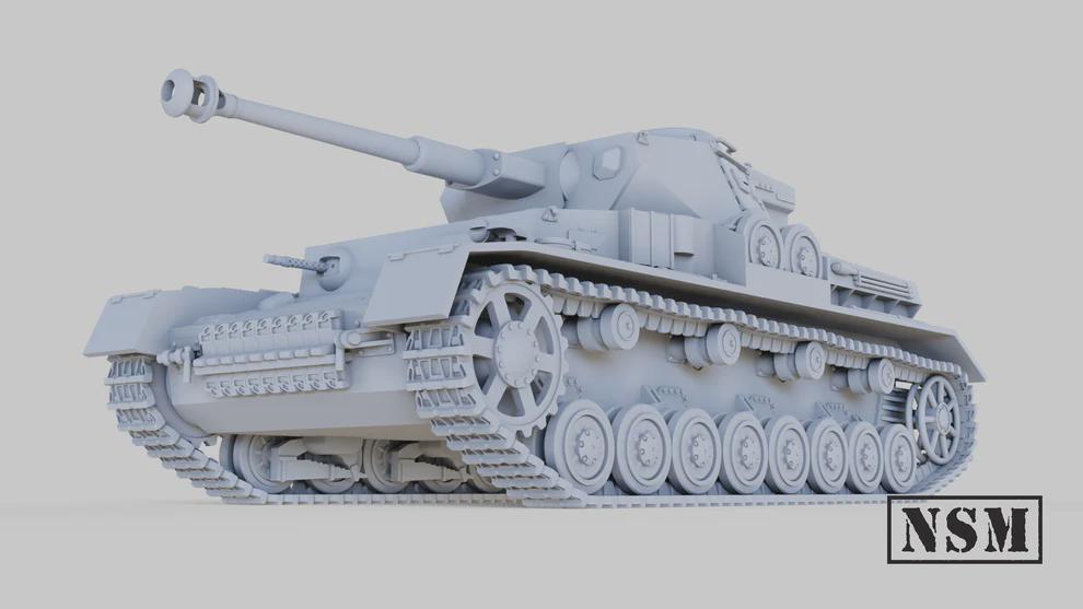 WWII German Panzer IV Ausf G Various Scales Historical Wargaming (US tariffs are pre-paid by us)