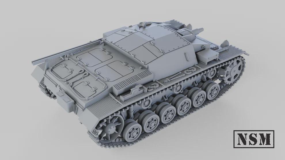 WWII German Stug III Ausf C/D Assault Gun Various Scales Historical Wargaming (US tariffs are pre-paid by us)