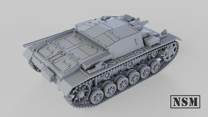WWII German Stug III Ausf C/D Assault Gun Various Scales Historical Wargaming (US tariffs are pre-paid by us)