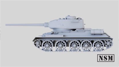 WWII Soviet or Finnish T34-85 Tank Various Scales Historical Wargaming (US tariffs are pre-paid by us)