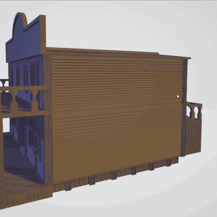 Wargaming Terrain Wild West Saloon Various Scales Historical Wargaming (US tariffs are pre-paid by us)