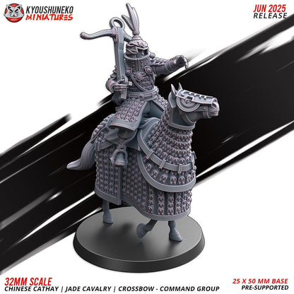 Ancient Chinese Cathay Jade Warriors Crossbowmen Cavalry (10 models) Various Scales Historical Wargaming (US tariffs are pre-paid by us)