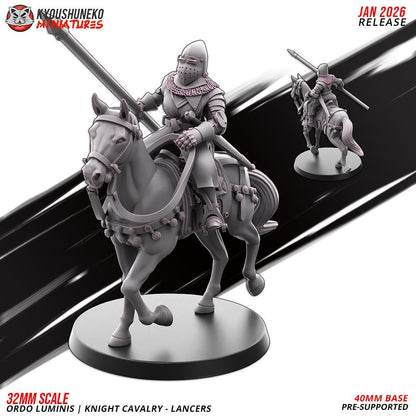 Ancient Chinese Cathay Ordo Luminis Knights Lancers (10 models) Crew Various Scales Historical Wargaming (US tariffs are pre-paid by us)