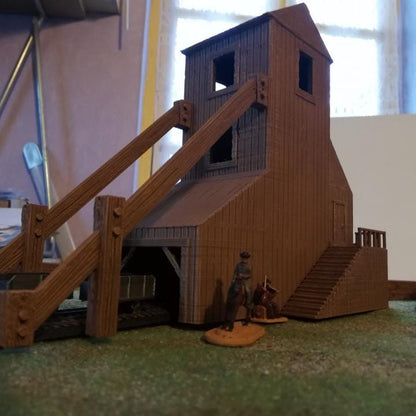 Wargaming Terrain Wild West Mine Various Scales Historical Wargaming (US tariffs are pre-paid by us)