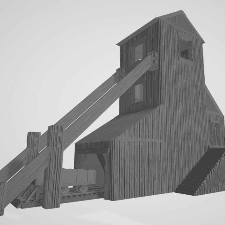 Wargaming Terrain Wild West Mine Various Scales Historical Wargaming (US tariffs are pre-paid by us)