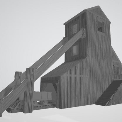 Wargaming Terrain Wild West Mine Various Scales Historical Wargaming (US tariffs are pre-paid by us)