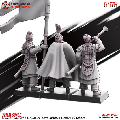 Ancient Chinese Cathay Terracotta Warriors Crossbowmen Unit (10 models) Various Scales Historical Wargaming (US tariffs are pre-paid by us)