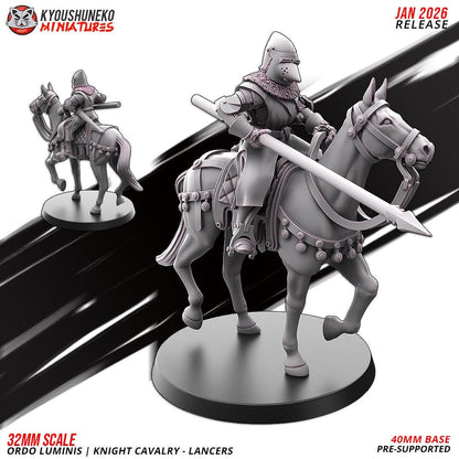 Ancient Chinese Cathay Ordo Luminis Knights Lancers (10 models) Crew Various Scales Historical Wargaming (US tariffs are pre-paid by us)