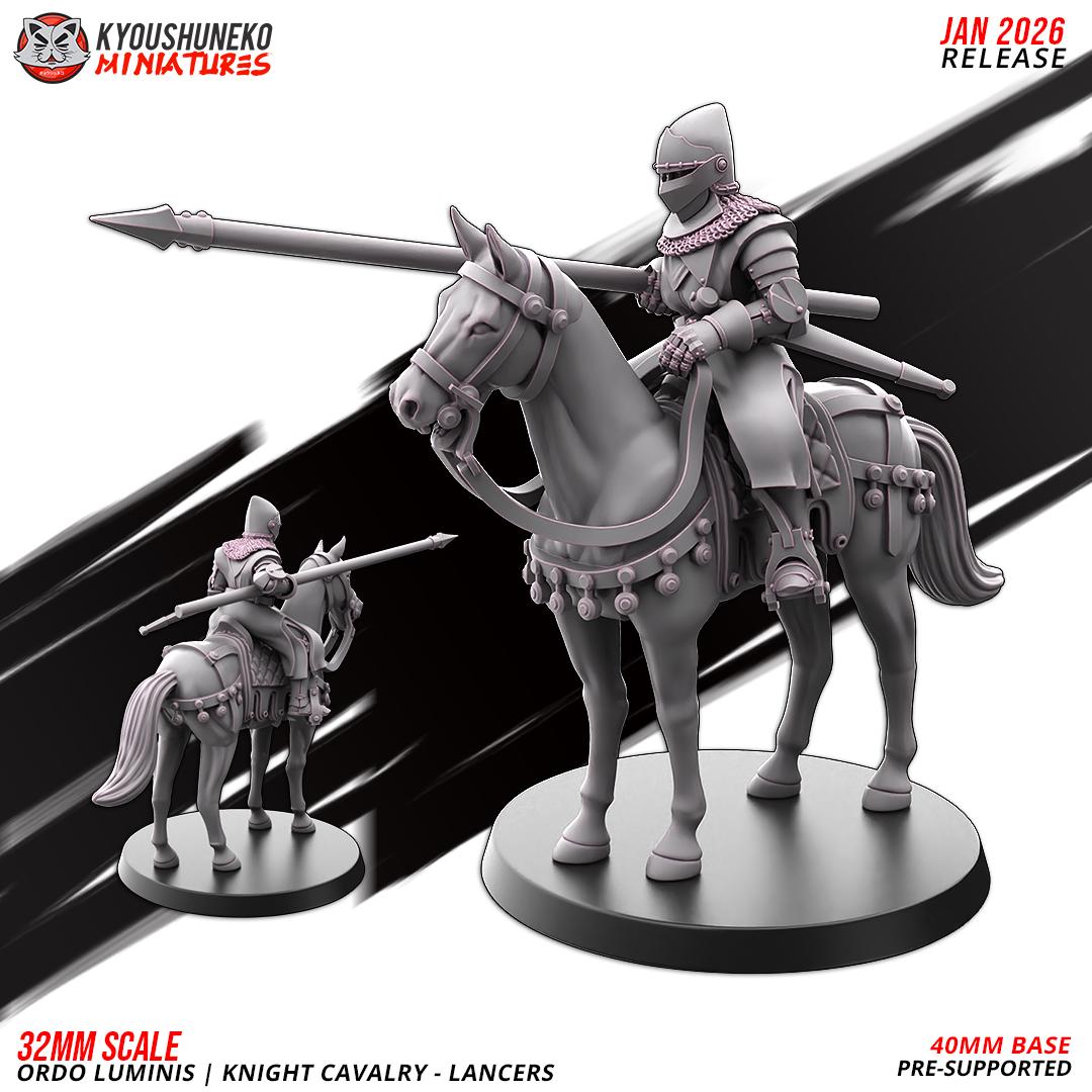 Ancient Chinese Cathay Ordo Luminis Knights Lancers (10 models) Crew Various Scales Historical Wargaming (US tariffs are pre-paid by us)