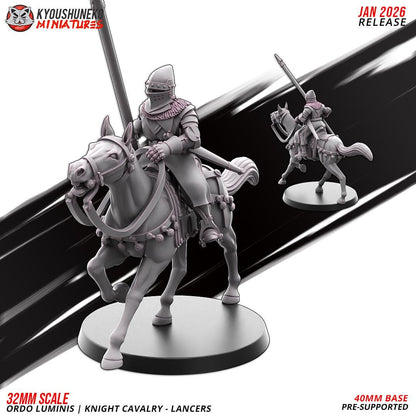 Ancient Chinese Cathay Ordo Luminis Knights Lancers (10 models) Crew Various Scales Historical Wargaming (US tariffs are pre-paid by us)