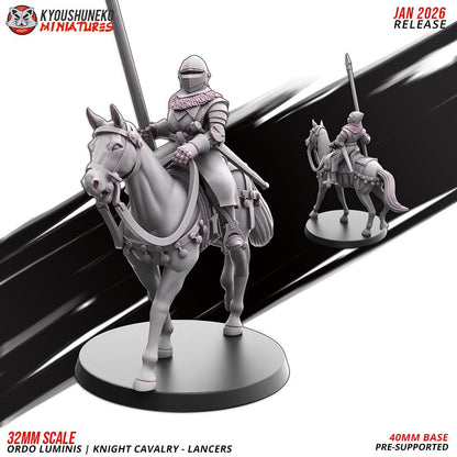 Ancient Chinese Cathay Ordo Luminis Knights Lancers (10 models) Crew Various Scales Historical Wargaming (US tariffs are pre-paid by us)